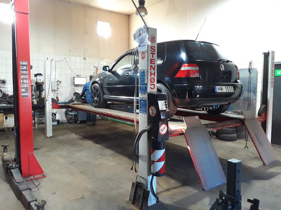 Развал-схождение колес Гольф 4 — Volkswagen Golf Mk4, 1,8 л, 1999 года ...