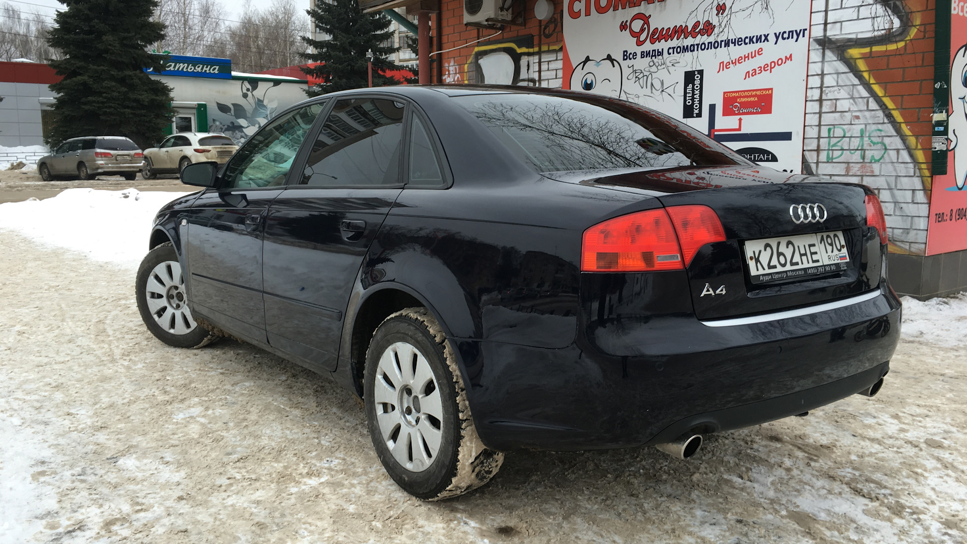 Audi A4 (B7) 1.8 бензиновый 2006 | 1,8 turbo мкпп на DRIVE2