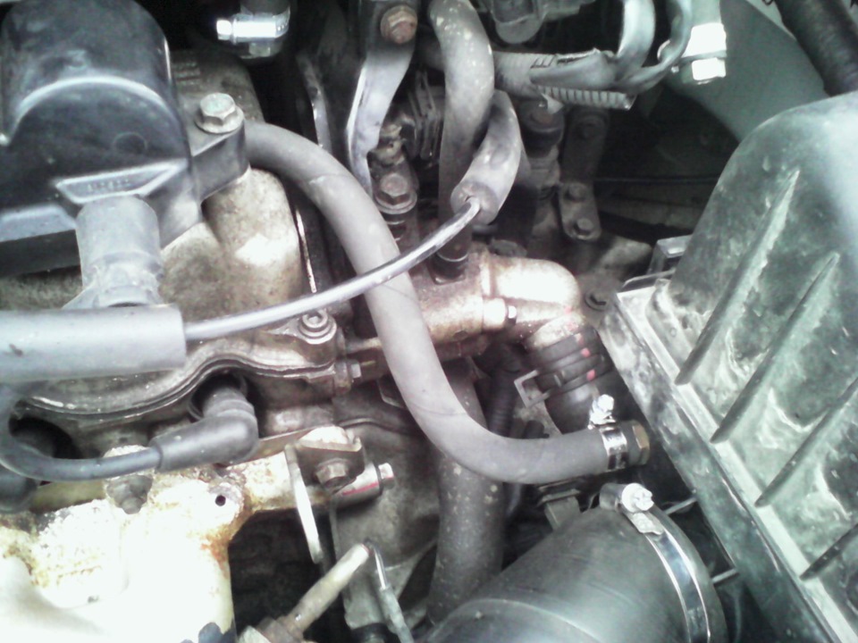 рециркуляция картерных газов hend made — Daewoo Matiz (M100, M150), 0,8 ...