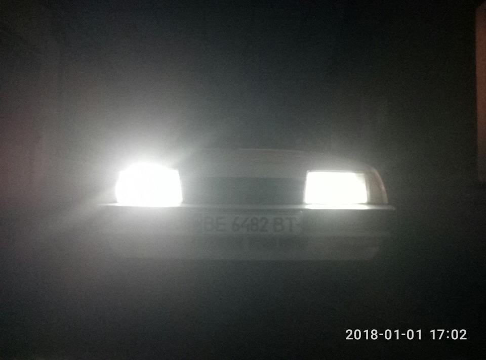 Диодные лампы в габариты — Lada 2108, 1,3 л, 1986 года | своими руками ...