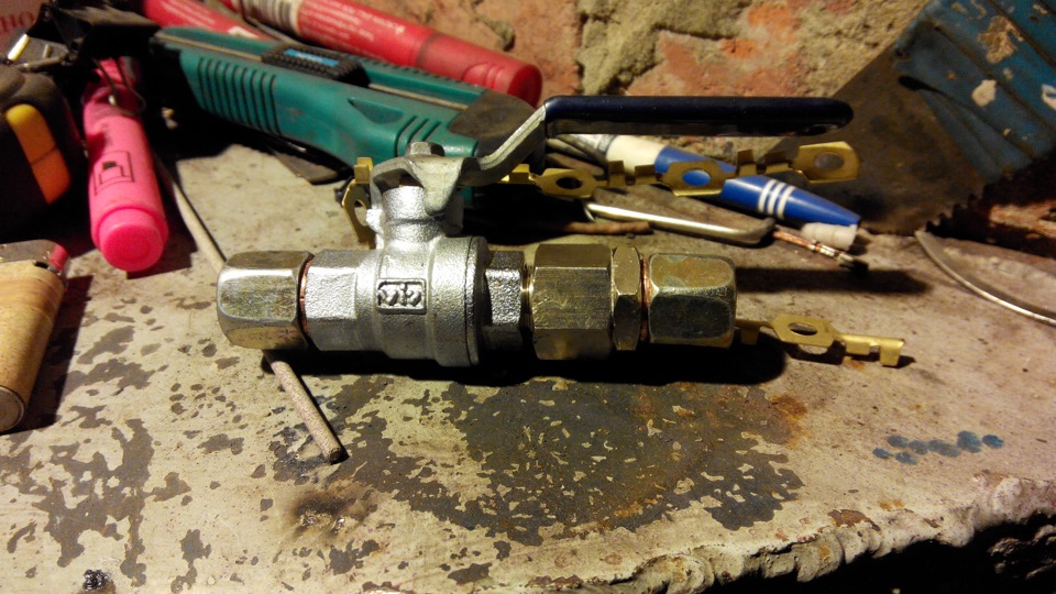 Установка ЗДТ+ новый вариант гидро ручника. — Lada 21061, 1,5 л, 1997 ...