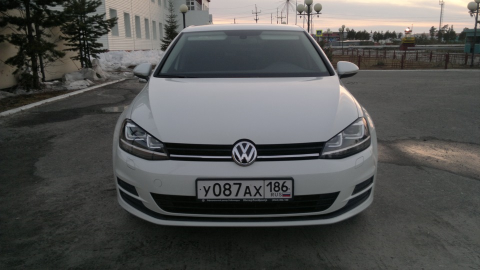 Тонировочка в первую очередь — Volkswagen Golf Mk7, 1,4 л, 2014 года ...