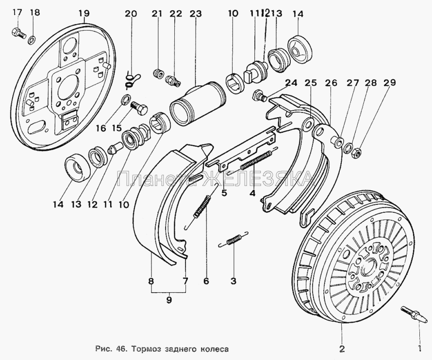 Тормозная система иж 2126