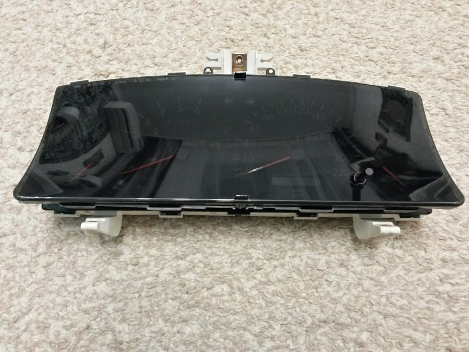 Полировка панели приборов — Toyota Corolla (120), 1,4 л, 2003 года ...