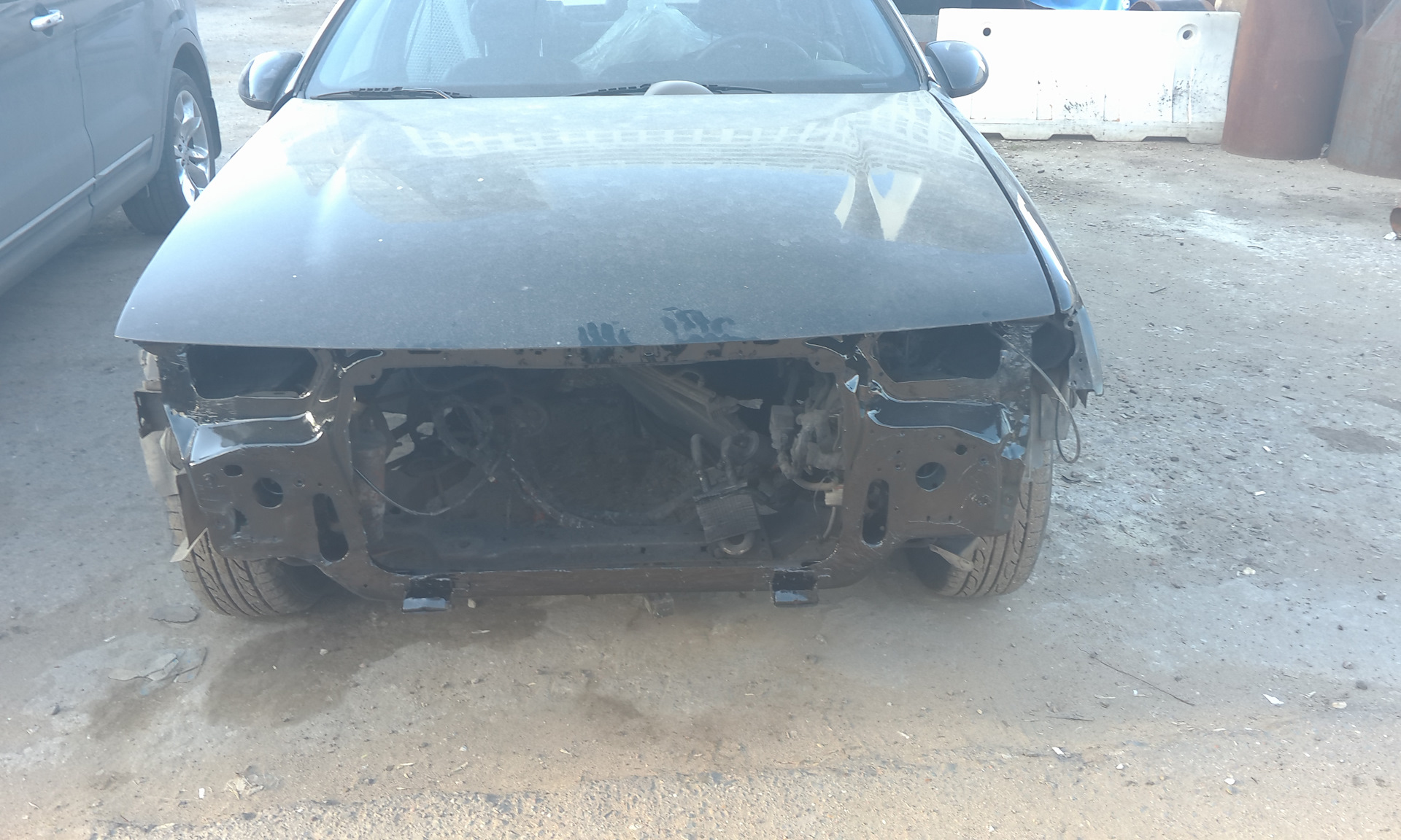 Замена разбитого \"телевизора\" (Шаг второй) — Ford Taurus (1G), 3 л ...