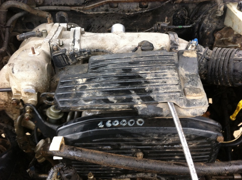 подсос воздуха во впускном коллекторе — KIA Sportage (1G), 2 л, 2005 ...