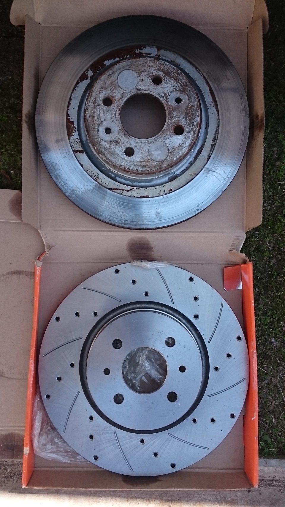 Тормозные диски калина 2 спорт