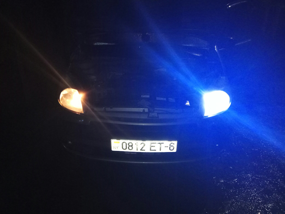 Светодиоды вместо габаритов — Citroen Xsara Picasso, 1,6 л., 2008 года ...