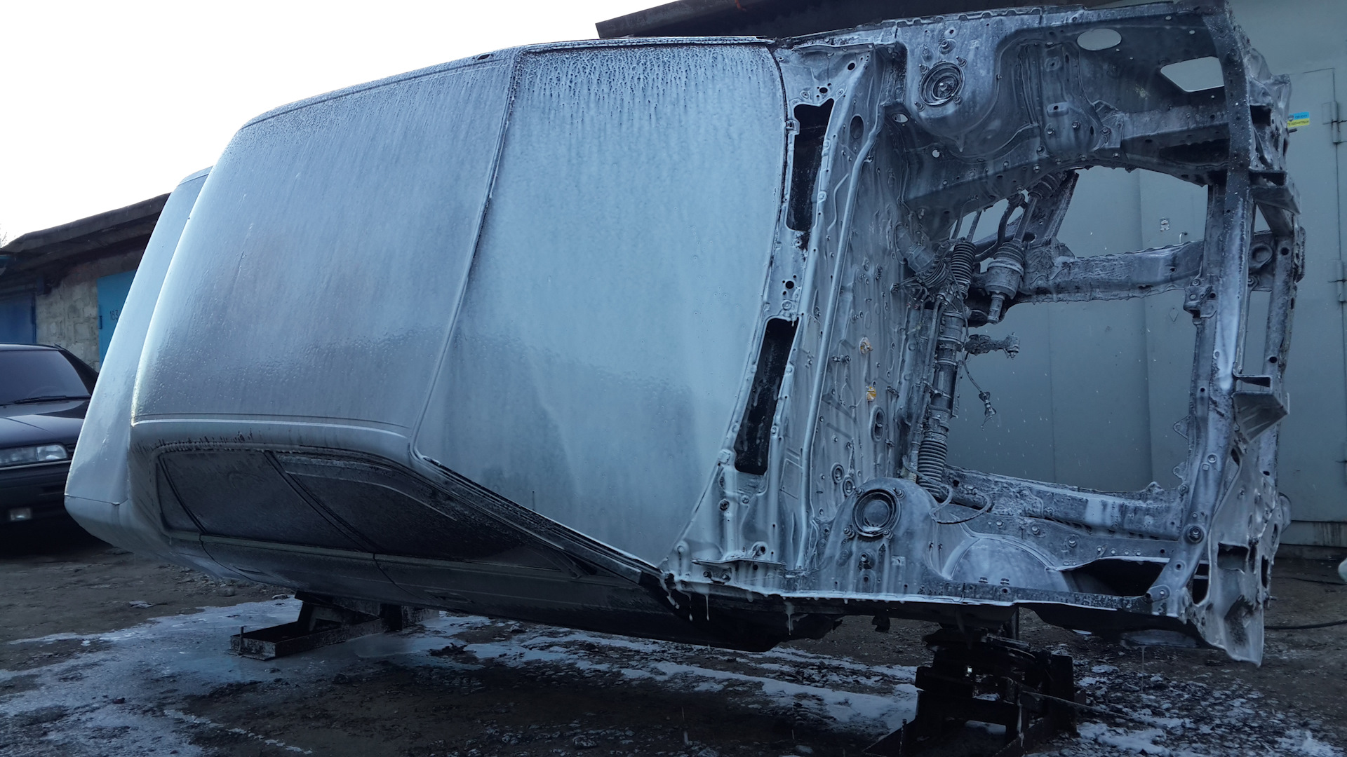 Ремонт(сварка)бензобака ч.1 — Mazda 626 III (GD), 2 л, 1989 года ...