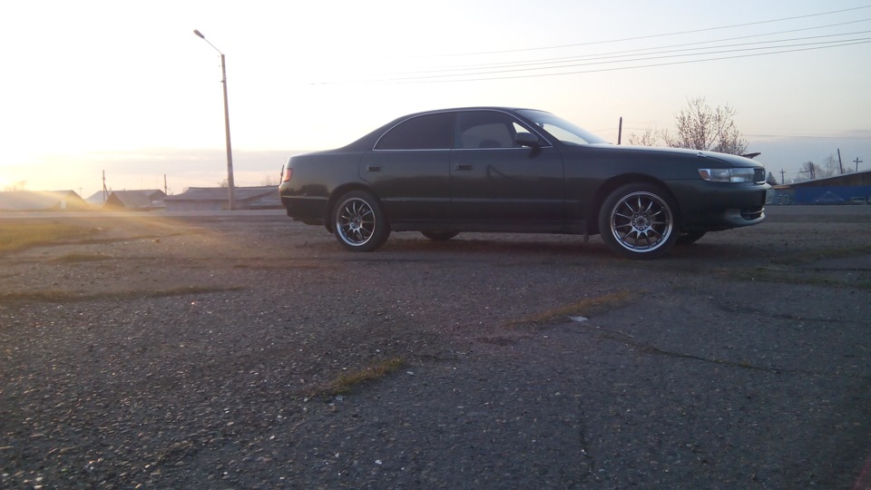 Toyota Chaser 緑茶 gx90 1g-fe МКПП