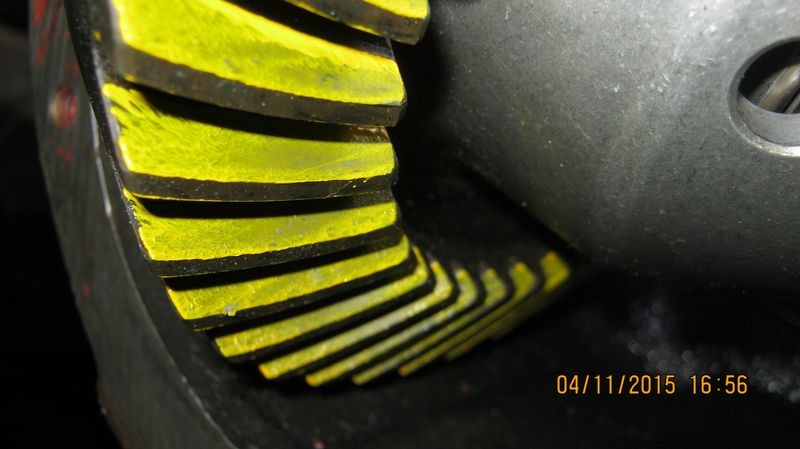 Пятно контакта заднего хода — SsangYong Korando (2G)