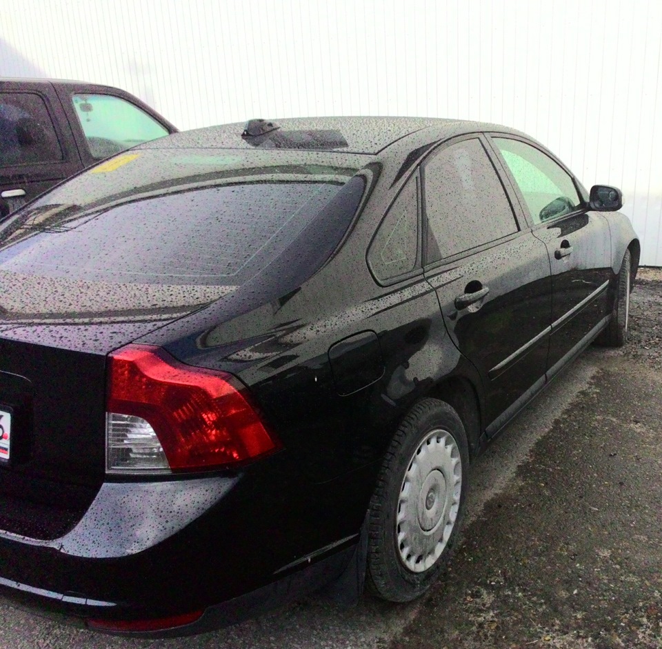 Полировка авто + покраска заднего бампера — Volvo S40 (2G), 1,6 л, 2007 ...