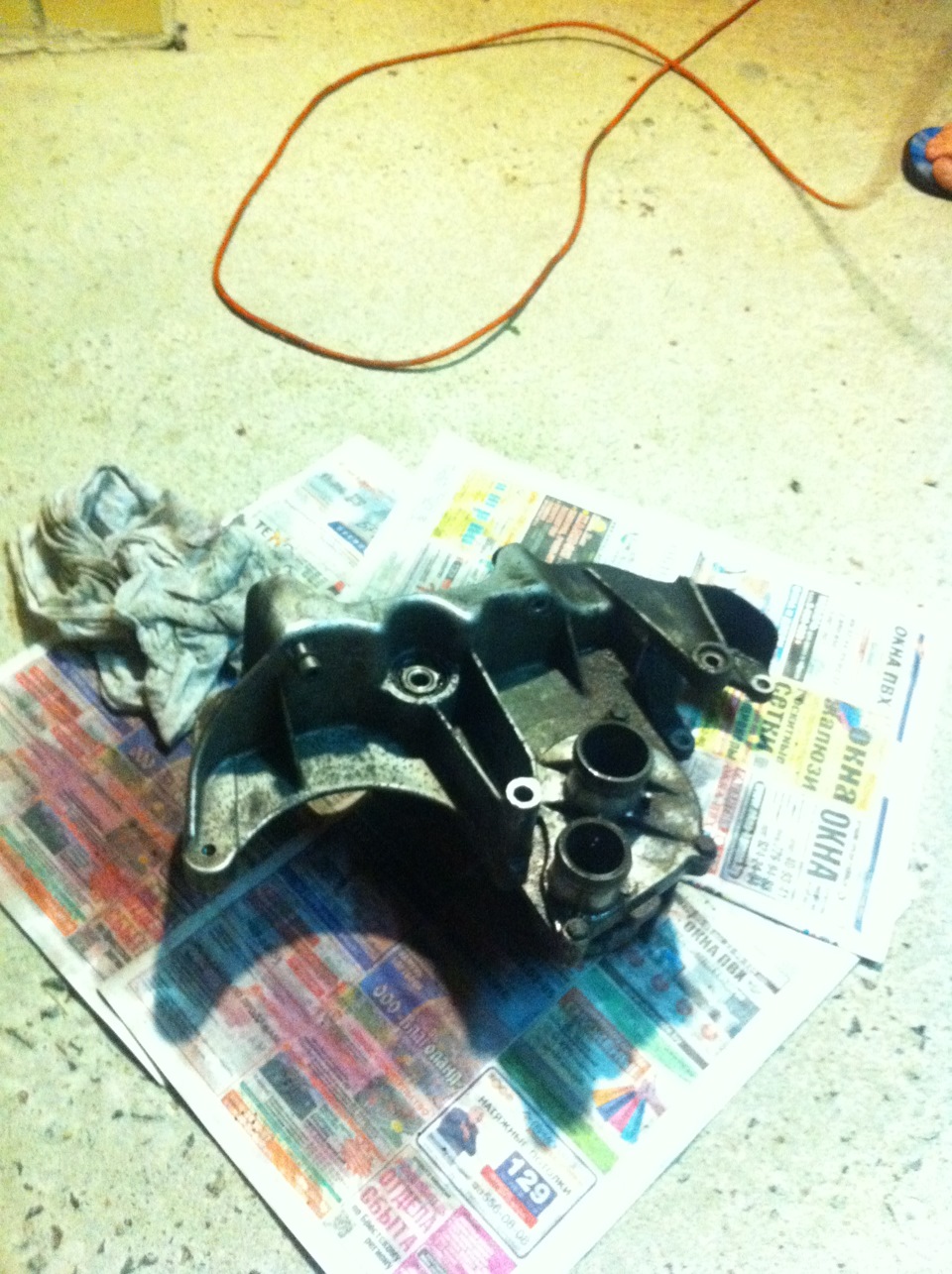 Замена подшипника вискомуфты — Volkswagen Passat Variant (B5), 2,3 л ...