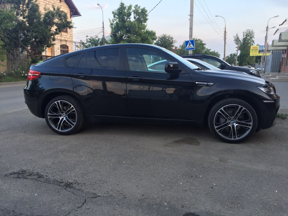 Занижение bmw x6 e71