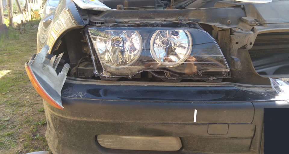 Новые глаза — BMW 3 series (E46), 2,2 л., 2001 года | своими руками ...