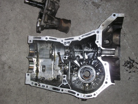 Как снять коробку субару форестер