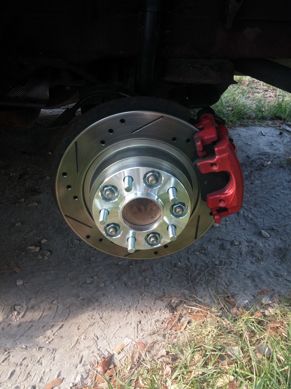 Колесные проставки +20 мм. — Mazda 3 (1G) BK, 2,3 л, 2006 года | просто ...