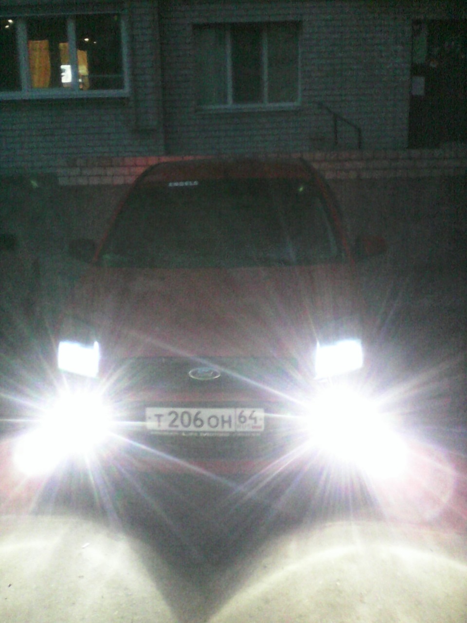 ксен в туманки+диоды в габариты — Ford Fusion, 1,4 л, 2007 года ...