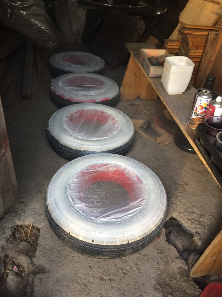 Колеса — ЗАЗ 968, 1,2 л., 1972 года | стайлинг | DRIVE2