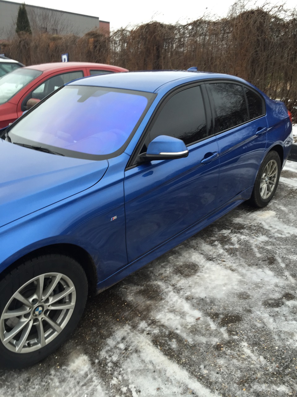 #2 Тонировка — BMW 3 series (F30), 2 л, 2014 года | стайлинг | DRIVE2