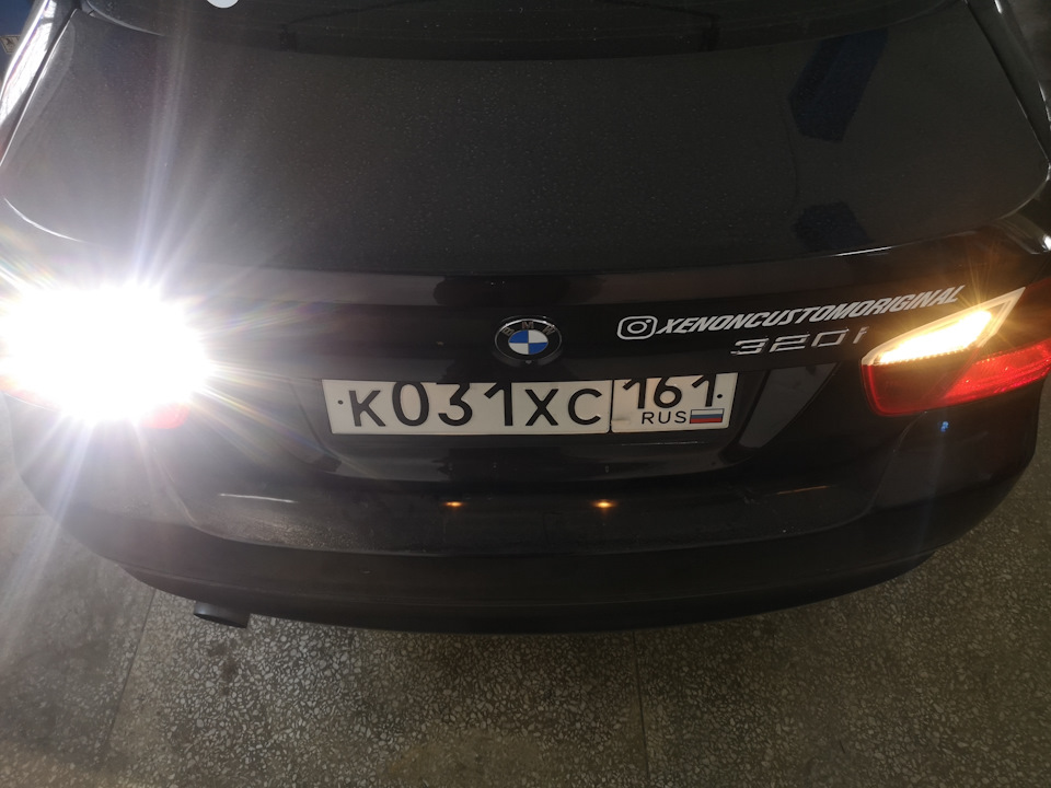 Крутые лампы в задний ход — BMW 3 series (E90), 2 л, 2005 года | тюнинг ...
