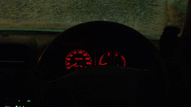 Tidy lights - Toyota Corolla 15 L 1998