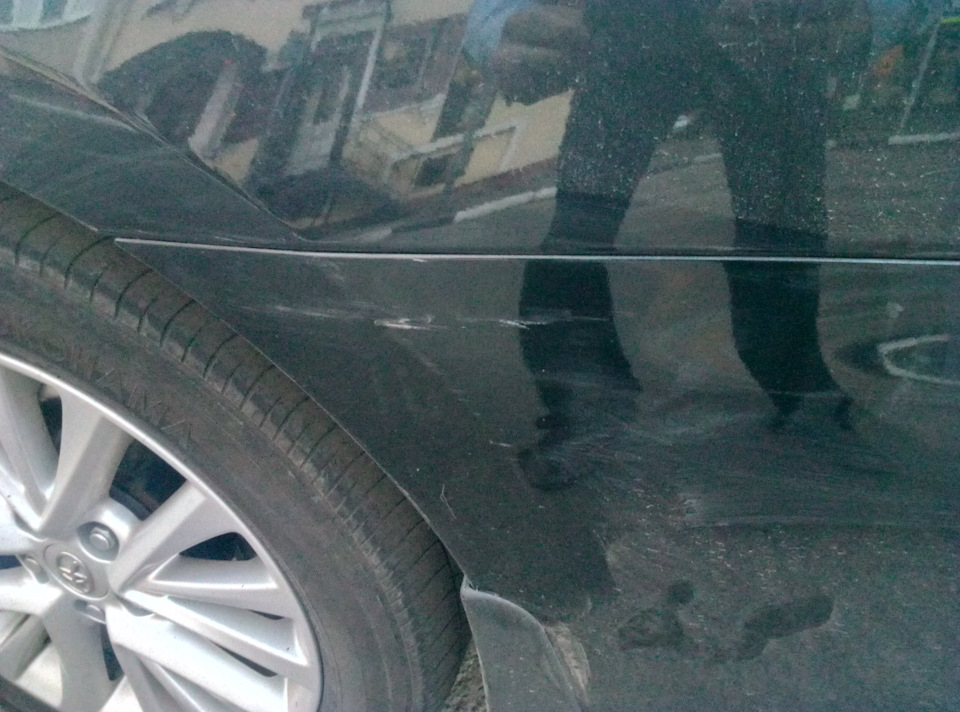 Повреждение на камри — Great Wall Hover