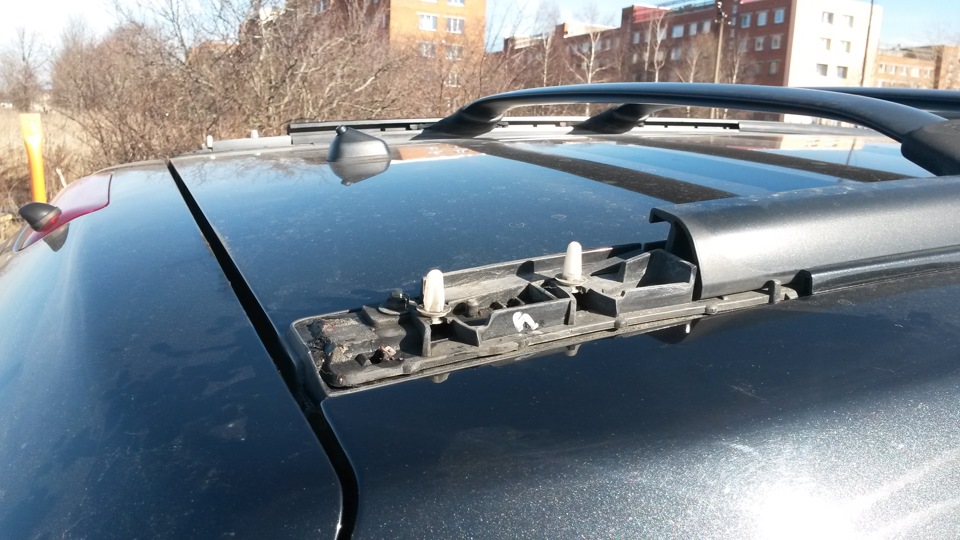 Как снять дуги багажника Снял дуги - Hyundai Santa Fe (2G), 2,2 л, 2007 года стайлинг DRIVE2