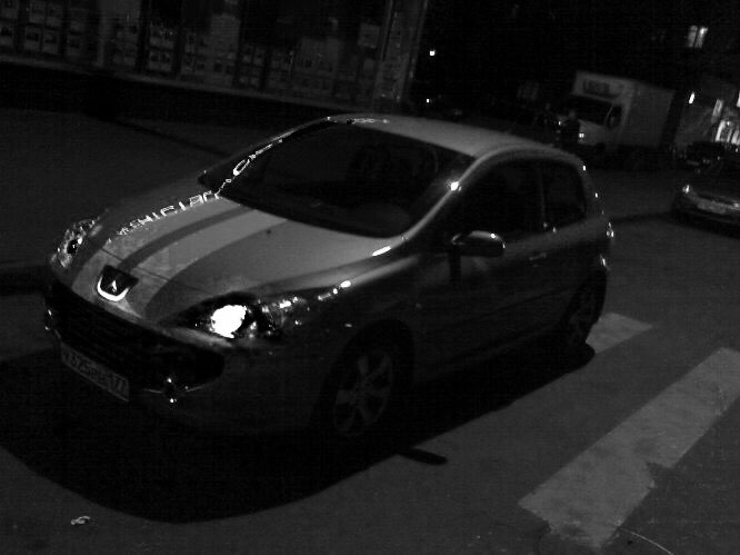 Peugeot 307 в камуфляже