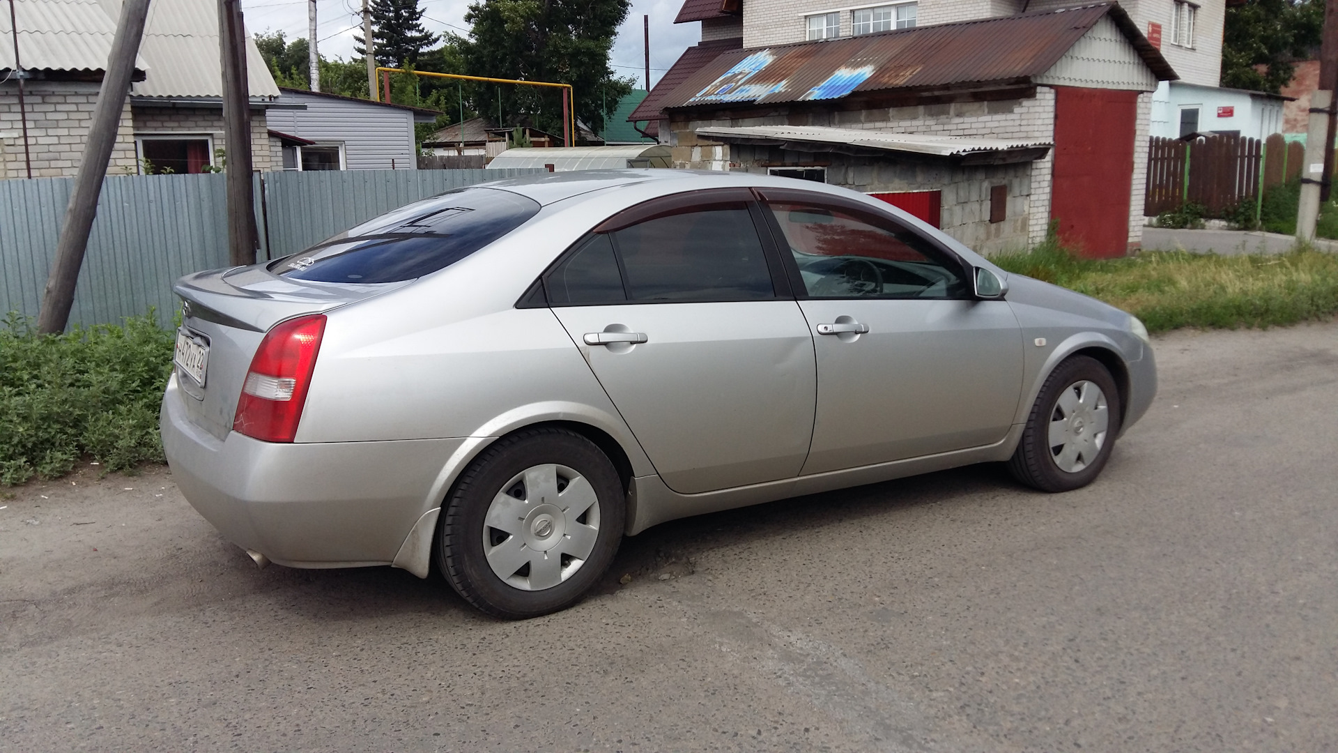 Спойлер Nissan primera p12 седан