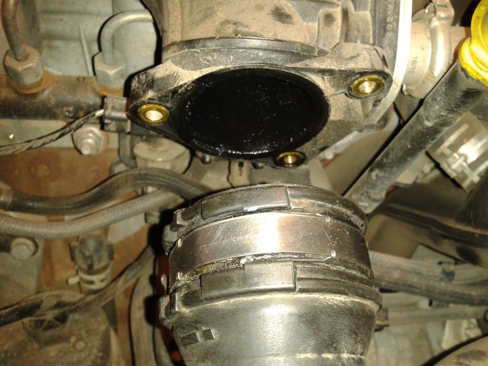 Чистка дроссельной заслонки и MAF — дизель — Ford Mondeo IV, 2 л, 2010 ...