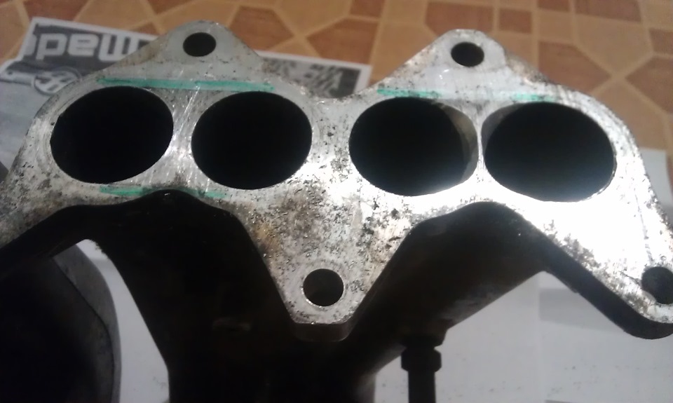 Доработка впускного коллектора T-VIS — Toyota Corolla Levin (AE110/111 ...