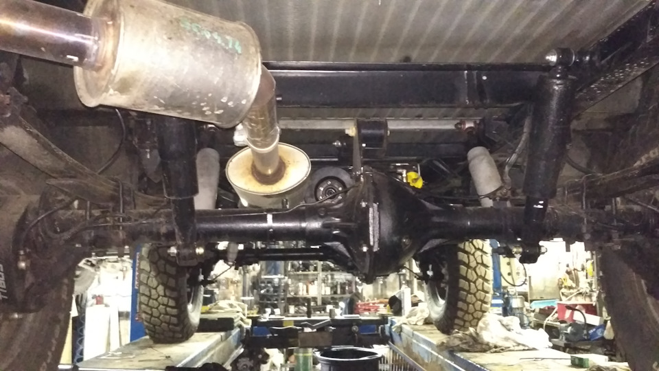 УАЗ буханка на бортовых редукторах Tibus — 4x4ok на DRIVE2