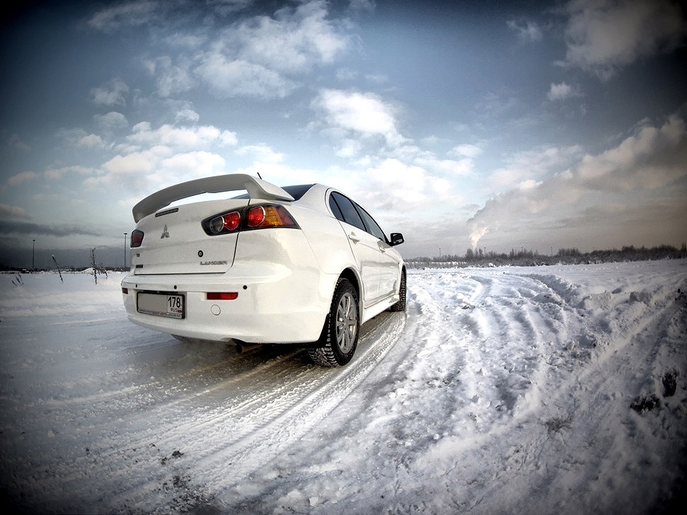 Mitsubishi Lancer 10 Р·РёРјРѕР№