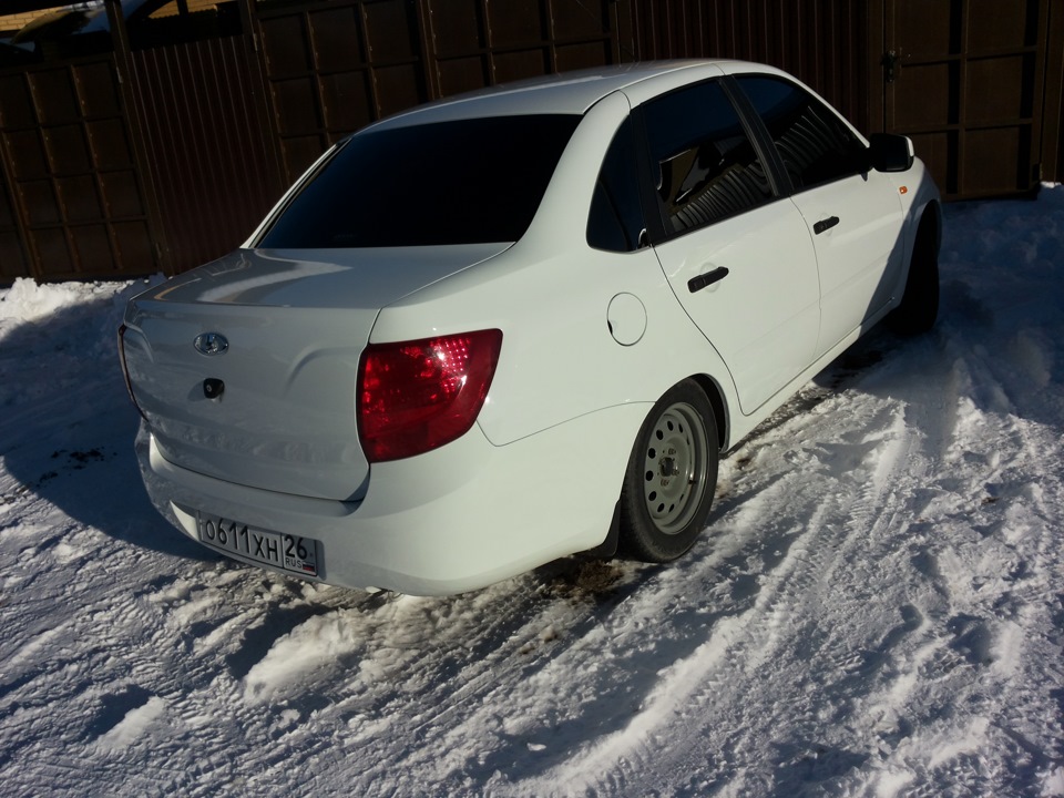 стопы в красный — Lada Гранта (1G), 1,6 л, 2013 года | своими руками ...