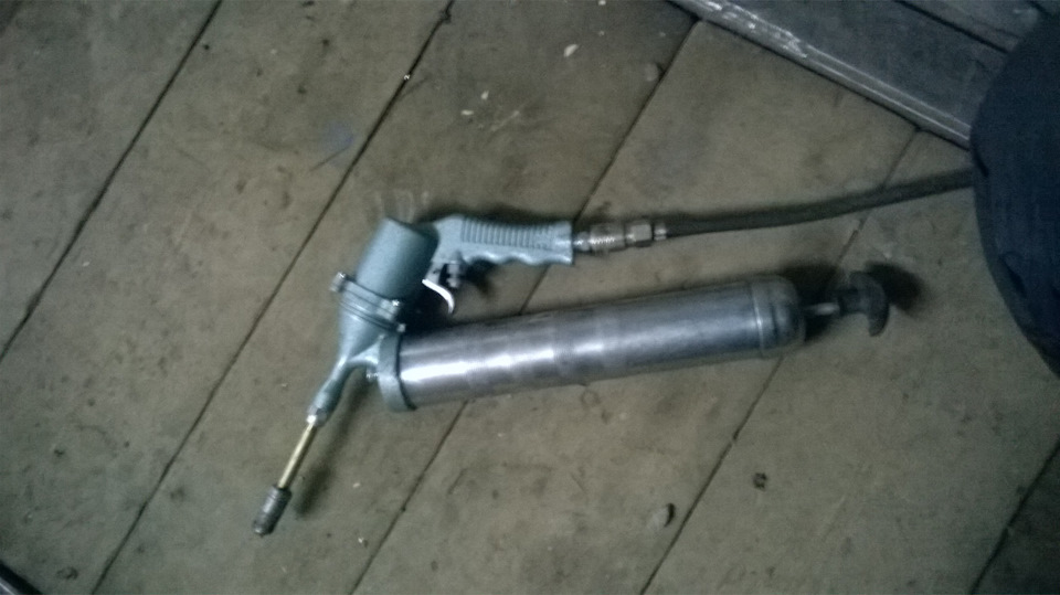 Шприцевание карданов — SsangYong Actyon Sports (1G), 2 л, 2006 года ...