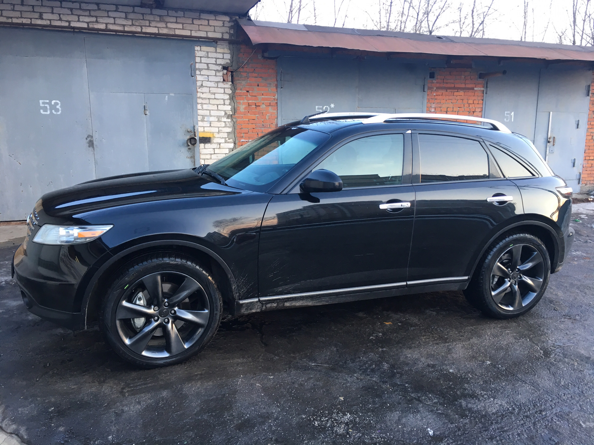 Infiniti fx37 графитовые диски