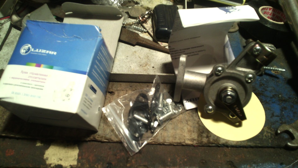 Замена краника печки и датчика включения вентилятора — Lada 11113 Ока ...