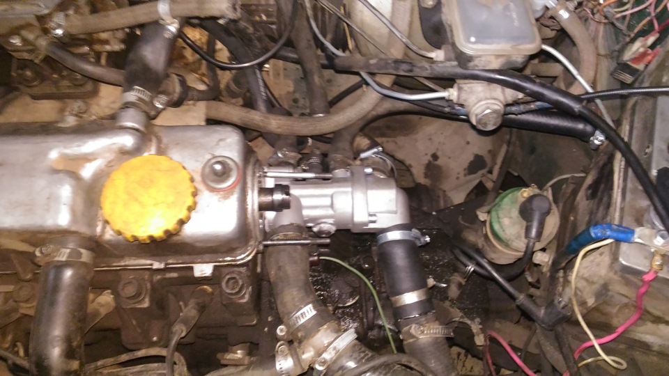 Установка шестидырочного термостата. — Lada 21093i, 1,5 л, 1999 года ...