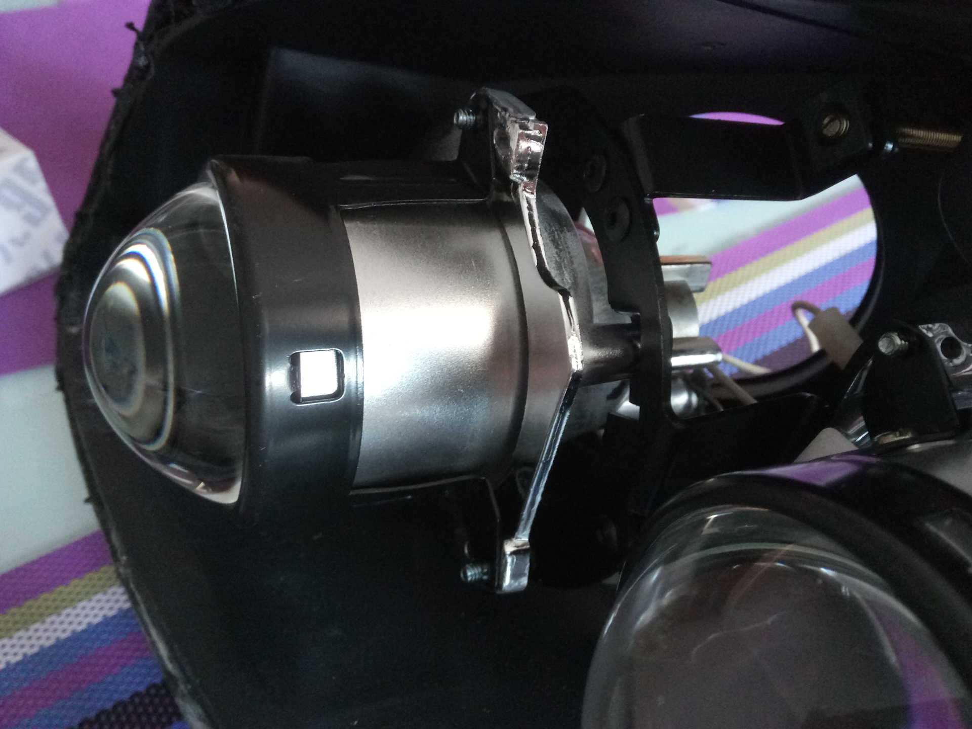 Разборка фар Pro Sport, пластиковые крылья, зеркала с регулировками ...