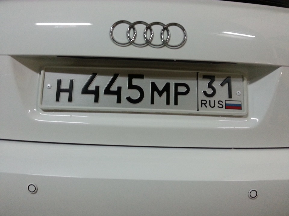 силиконовая рамка rcs — Audi A3 Sportback (8PA), 1,6 л, 2009 года ...