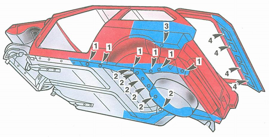 Обработка кузова ваз 2109
