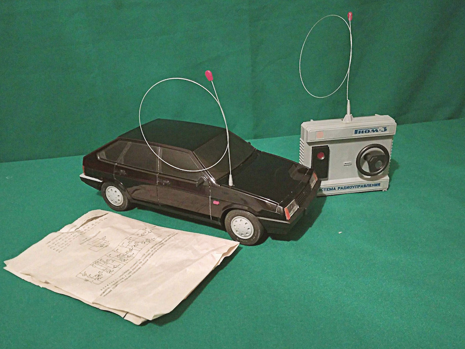Игрушка СССР ВАЗ 2109 Спутник Радио (1989 год) — DRIVE2