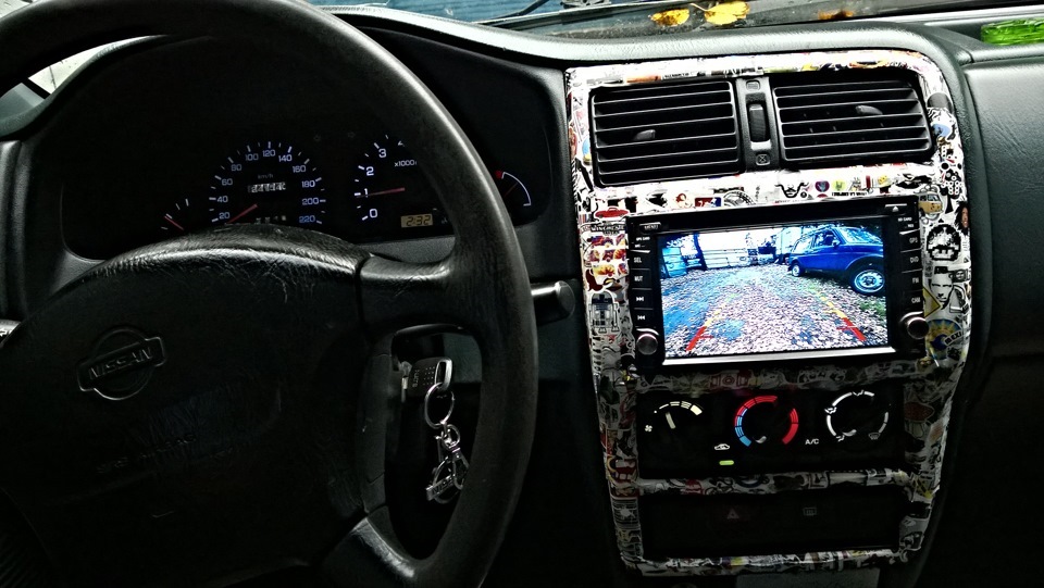 Маленький руль с авенира — Nissan Almera I (N15), 1,6 л, 1996 года ...
