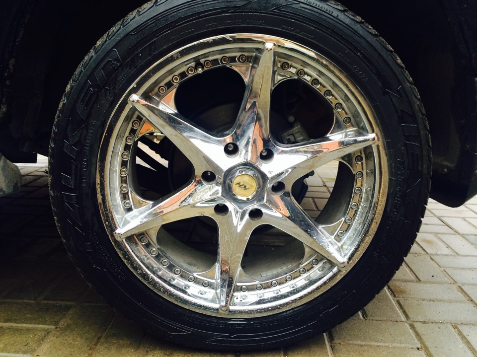 Продаю хромированные диски R20\6x139.7 — Mitsubishi Pajero (4G), 3 л ...
