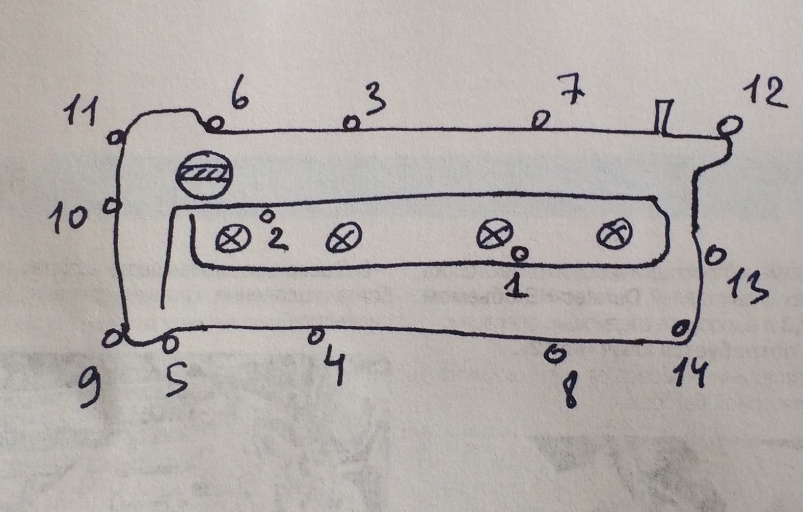 схема протяжки клапанной крышки