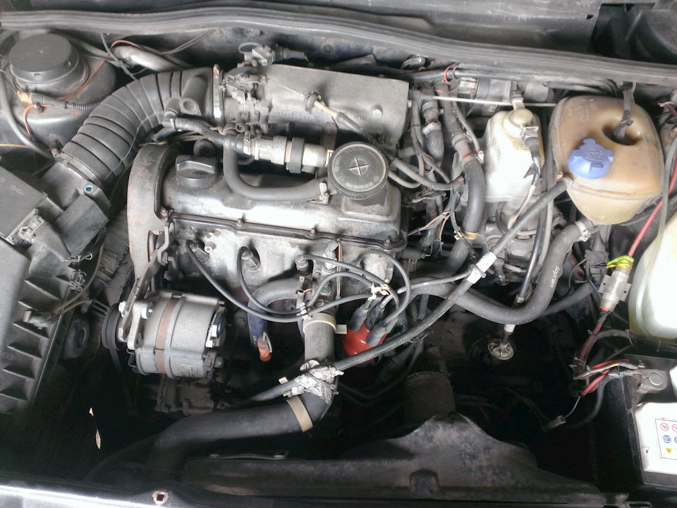 сзади так течёт — Volkswagen Golf GTI Mk2