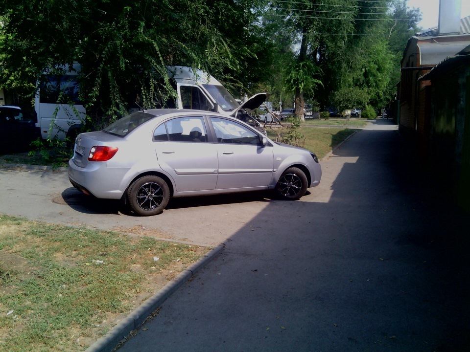 диски Ijitsu — KIA Rio (2G), 1,4 л, 2011 года | колёсные диски | DRIVE2