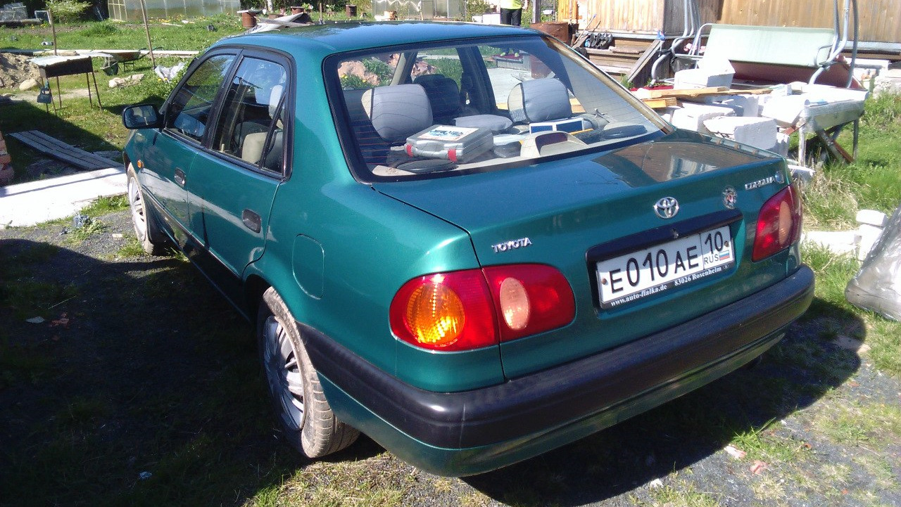 Toyota Corolla (110) 1.3 бензиновый 1998 | на DRIVE2