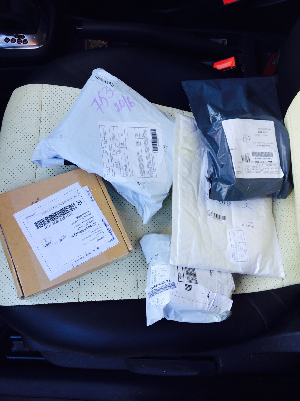 Кожаная оплетка на руль своими руками — Volkswagen Polo Sedan, 1,6 л ...